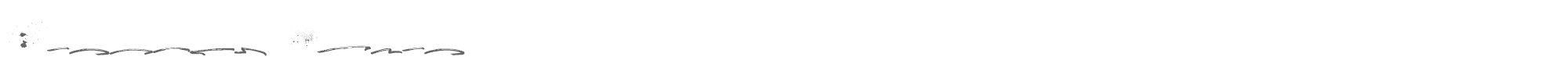 Sample characters Fusterd Brush Font